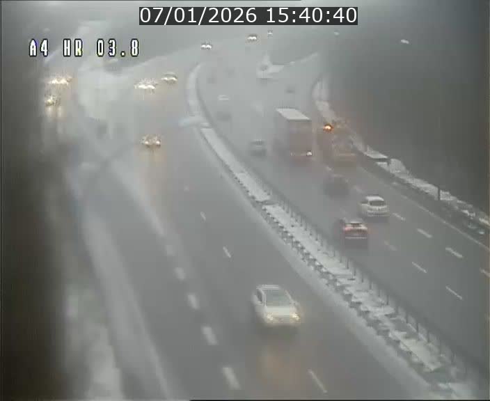 Webcam traffic A4 Luxembourg - BK 3.8 - Leudelange (direction Esch sur Alzette)