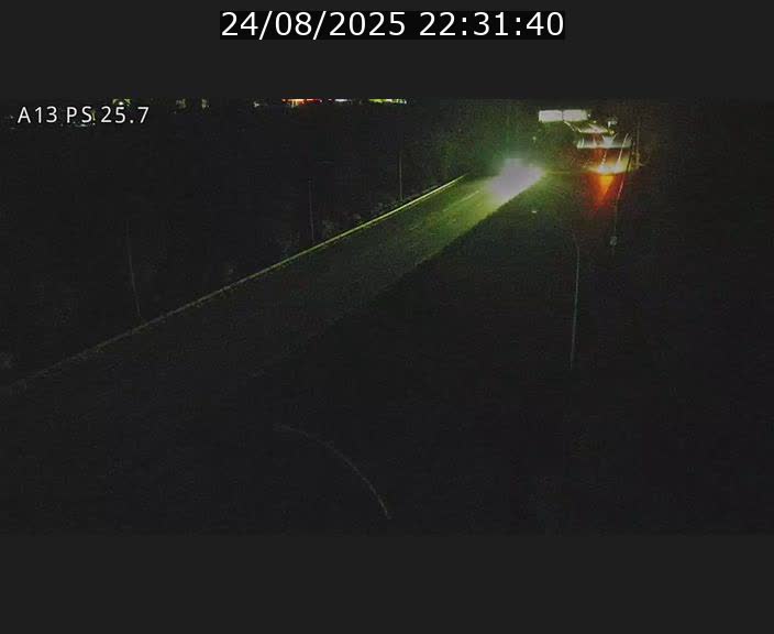 Traffic live webcam Luxembourg Frisange - A13 direction Allemagne - BK 26