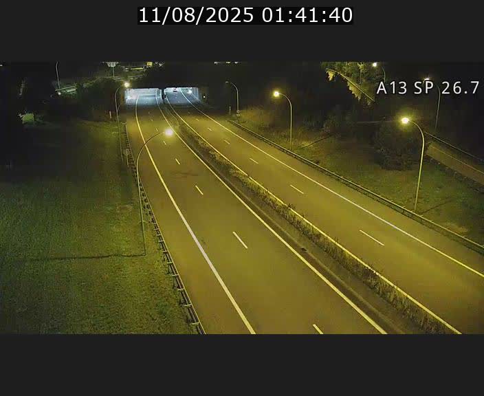 Traffic live webcam Luxembourg Frisange - A13 direction Luxembourg-ville - BK 26.7