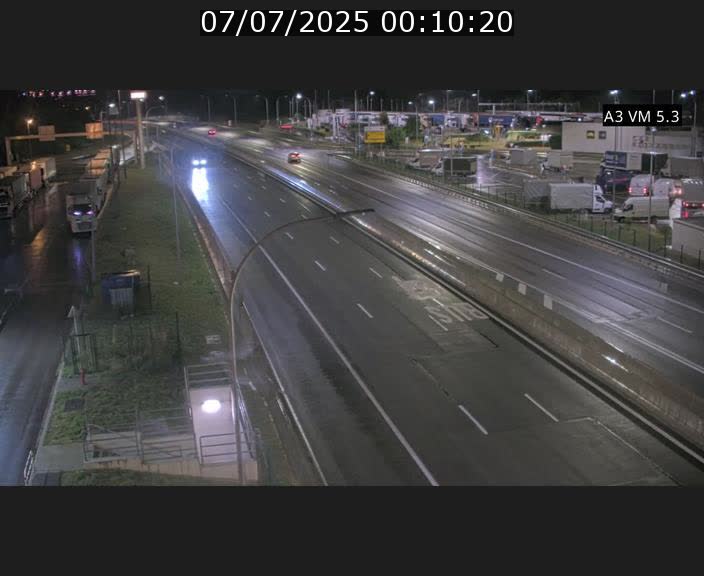 Traffic live webcam Luxembourg Aire de Berchem - A3 - BK 5 - direction France