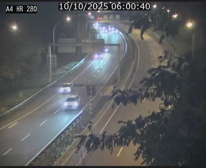 Webcam traffic A4 Luxembourg - BK 0.2 - P+R Bouillon (direction Luxembourg)