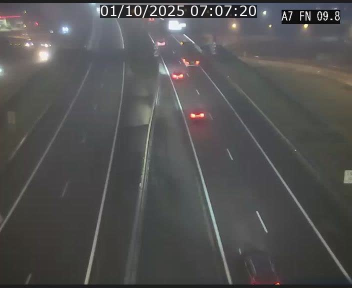 Caméra trafic Luxembourg - A7, Tunnel Gousselerbierg, sortie sud, direction rond-point Lorentzweiler (BK 9.9)