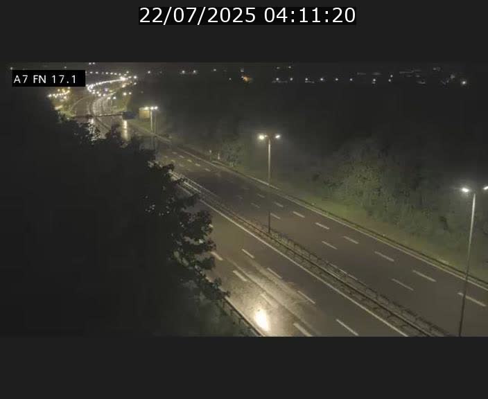 Caméra trafic Luxembourg - A7, Merscherbierg direction Mersch