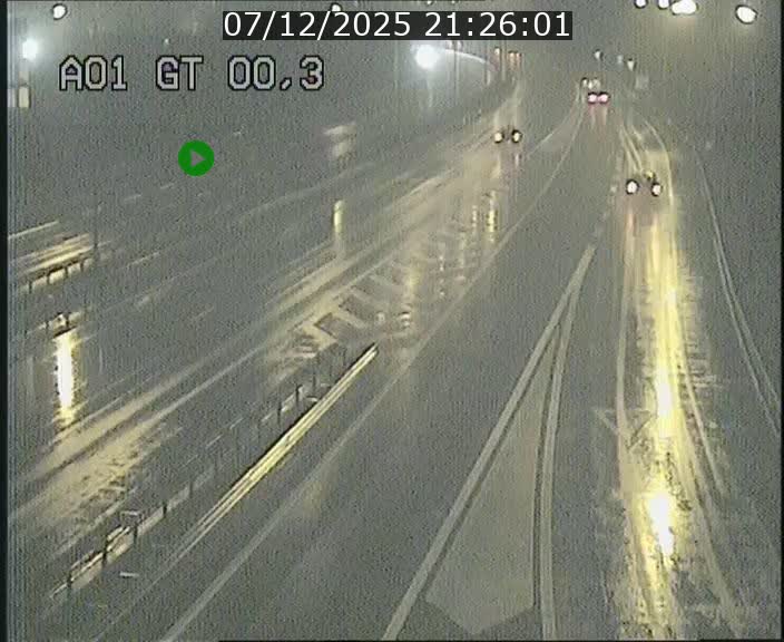 Traffic live webcam Luxembourg Croix de Gasperich - A1 direction Kirchberg - BK 0.3