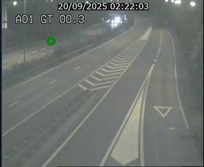 Traffic live webcam Luxembourg Croix de Gasperich - A1 direction Kirchberg - BK 0.3