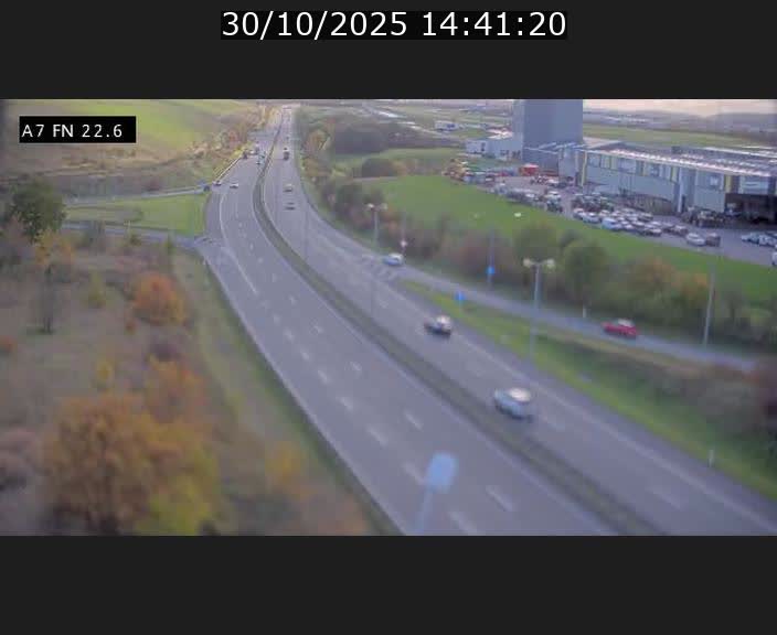 Caméra trafic Luxembourg - A7, Colmar-berg direction Mersch
