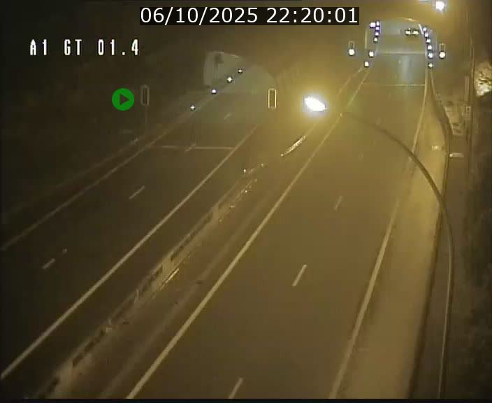 Traffic live webcam Luxembourg Hesperange - A1 direction Kirchberg - BK 1.4