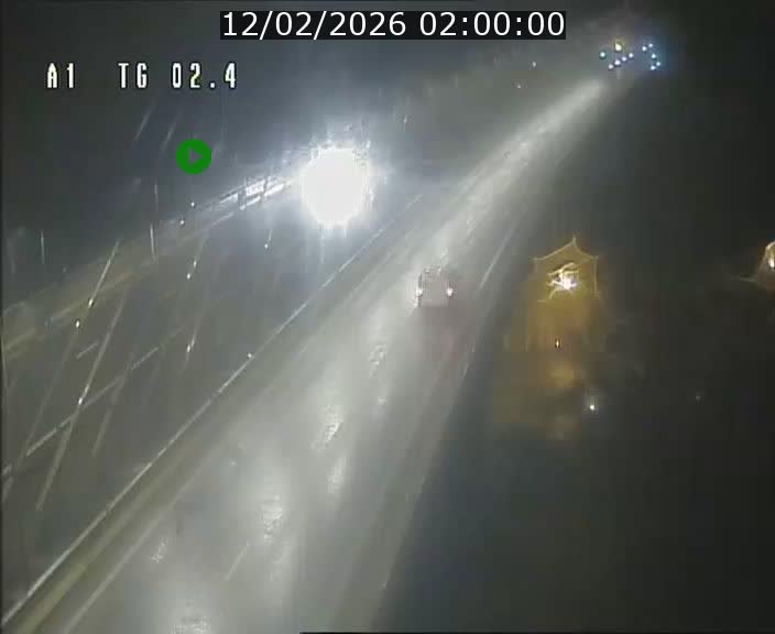 Traffic live webcam Luxembourg Sandweiler - A1 direction Luxembourg-ville - BK 2.4