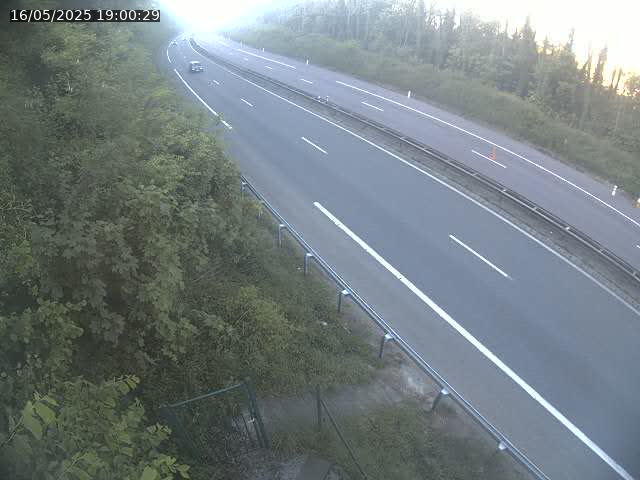 Caméra autoroute France - N52, Crusnes vers Belgique, Luxembourg