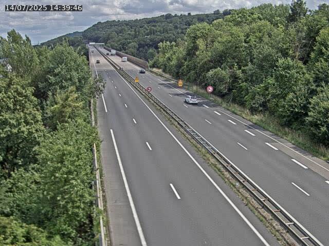 Caméra autoroute France - A30, Hayange direction Metz