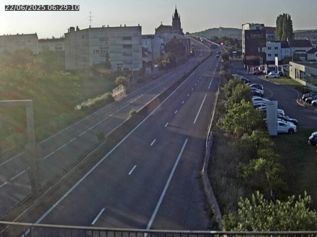 Caméra autoroute France - A31, Thionville direction Metz