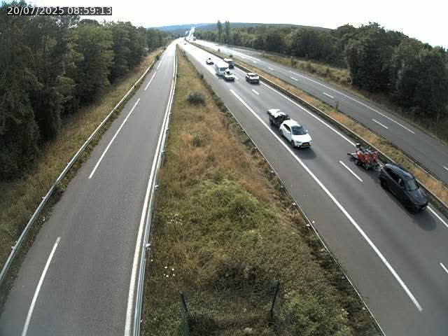 Caméra autoroute France - A31, Velaine-en-Haye direction Nancy