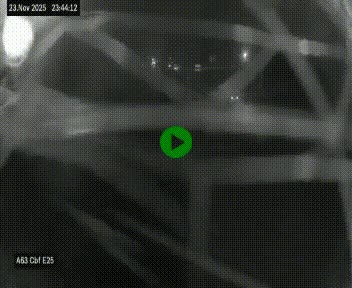 Webcam autoroute A63 en périphérie de Bordeaux au sud-est de la ville, en provenance du bassin d'Arcachon. Vue orientée vers Bordeaux