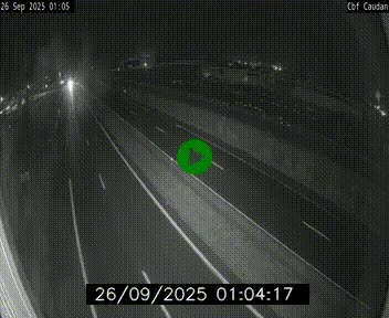 Webcam sur la N165 à hauteur de Caudan, dans le Morbihan.