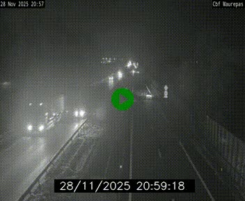 Webcam sur le périphérique de Rennes (N136) à hauteur de Maurepas, au nord de la ville