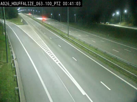Caméra autoroute Belgique - Houffalize, E25 direction Liège