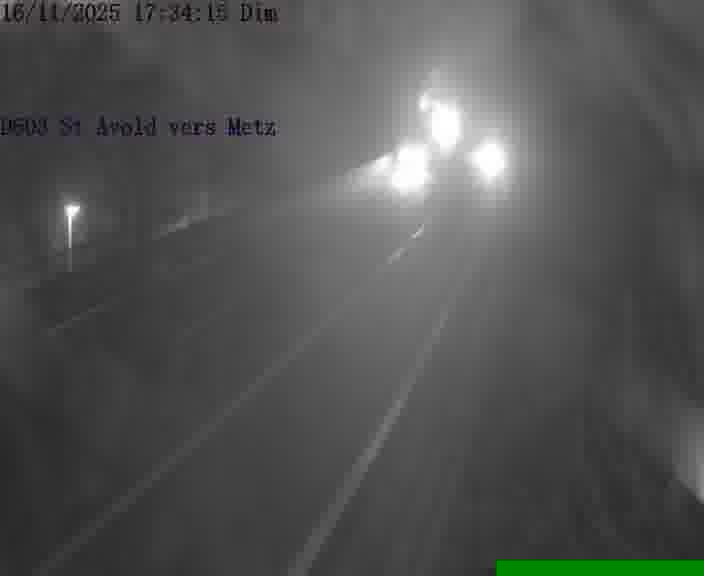 Clone of Webcam sur la D603 située à proximité de Saint-Avold. Vue orientée vers Metz
