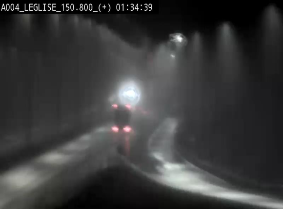 Caméra autoroute Belgique - Côte de Léglise, E411(A4) direction Luxembourg