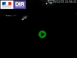 Webcam traffic à Grenoble-sud sur l'autoroute A480. Vue orientée vers l'entrée et la sortie de Grenoble