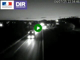 Caméra autoroute à Saint-Etienne (Les Littes) à hauteur du Ikea Saint-Etienne sur l'A72 en direction de Roanne