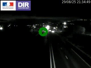 Caméra autoroute à Saint-Etienne (Les Littes) à hauteur du Ikea Saint-Etienne sur l'A72 en direction de Roanne