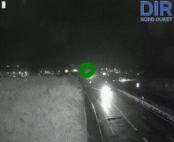Webcam au début de l'A84 sur le périphérique Ouest de Caen (N814) à hauteur de la sortie 9, Porte de Bretagne