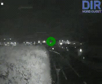 Webcam au début de l'A84 sur le périphérique Ouest de Caen (N814) à hauteur de la sortie 9, Porte de Bretagne