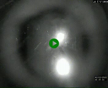 Webcam au carrefour de la croisade, à la jonction entre la N22 et la N320, avant le poste de douane franco-andorrane. Webcam à 1790 mètres d'altitude