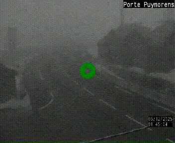 Webcam Col du Puymorens sur N320, en direction de Pas de la Casa (Andorre)