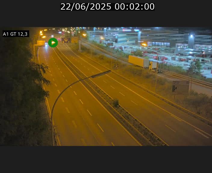 Traffic live webcam Luxembourg Senningerberg - A1 direction Allemagne - BK 12.3