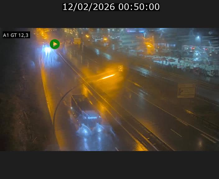 Traffic live webcam Luxembourg Senningerberg - A1 direction Allemagne - BK 12.3
