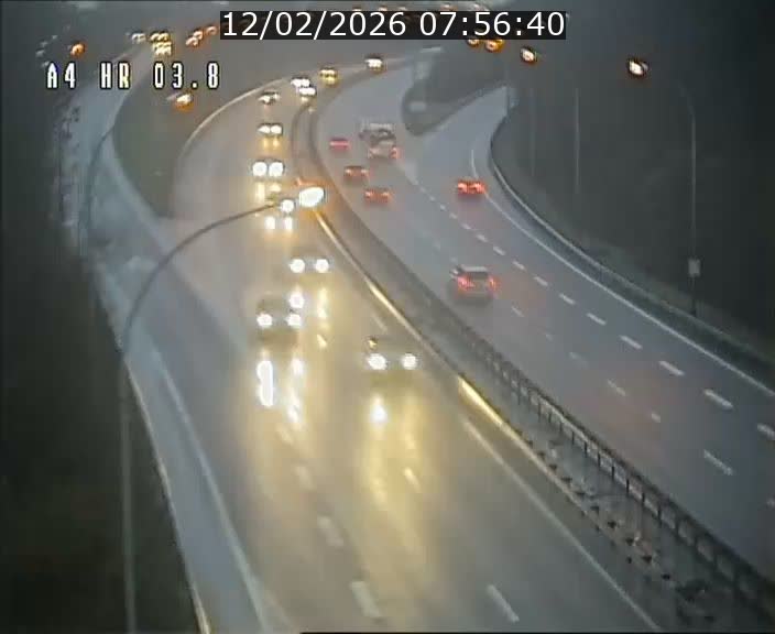 Webcam traffic A4 Luxembourg - BK 3.8 - Leudelange (direction Esch sur Alzette)