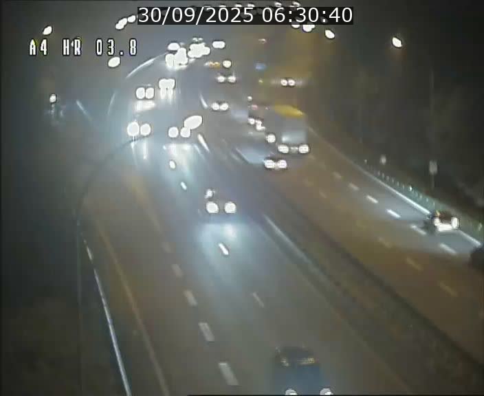 Webcam traffic A4 Luxembourg - BK 3.8 - Leudelange (direction Esch sur Alzette)