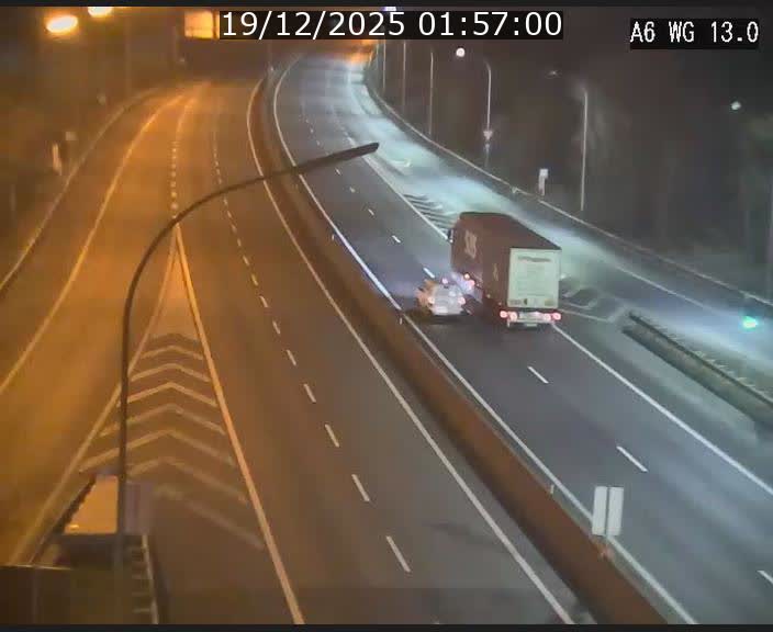 Traffic live webcam Luxembourg Mamer - A6 - BK 13 - direction Luxembourg/France/Allemagne