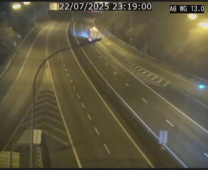Traffic live webcam Luxembourg Mamer - A6 - BK 13 - direction Luxembourg/France/Allemagne