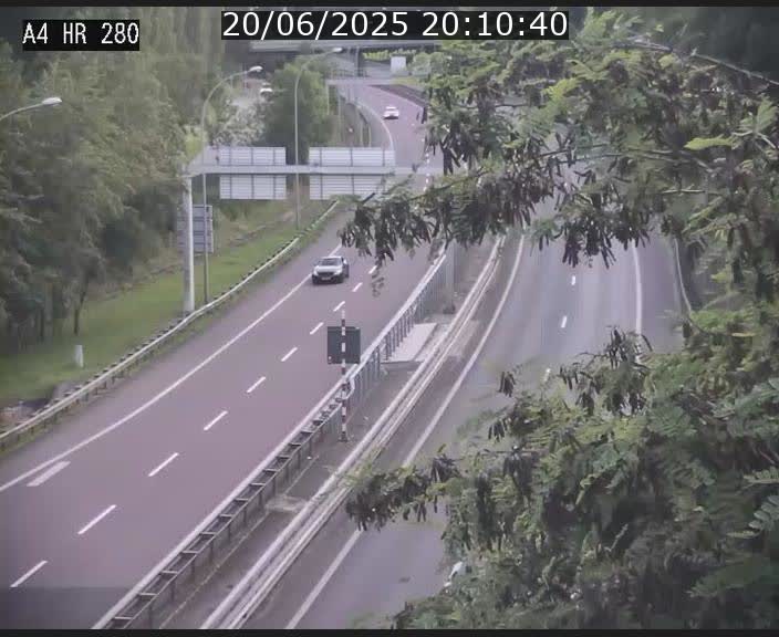Webcam traffic A4 Luxembourg - BK 0.2 - P+R Bouillon (direction Luxembourg)