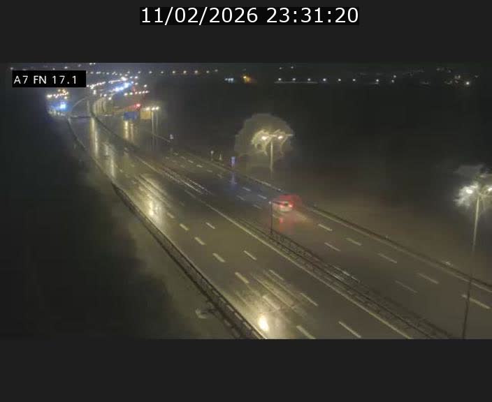 Caméra trafic Luxembourg - A7, Merscherbierg direction Mersch