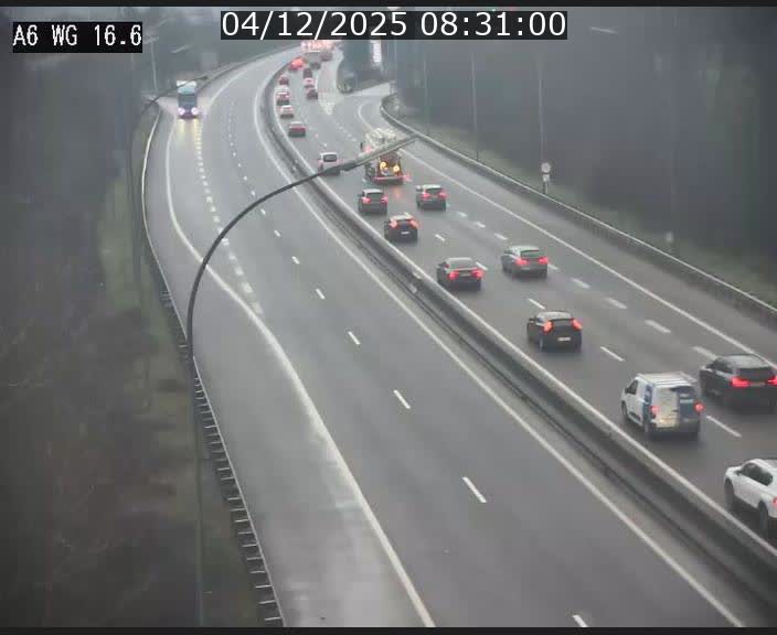 Traffic live webcam Luxembourg Aire de Capellen - A6 - BK 16.6 - direction Luxembourg/France/Allemagne