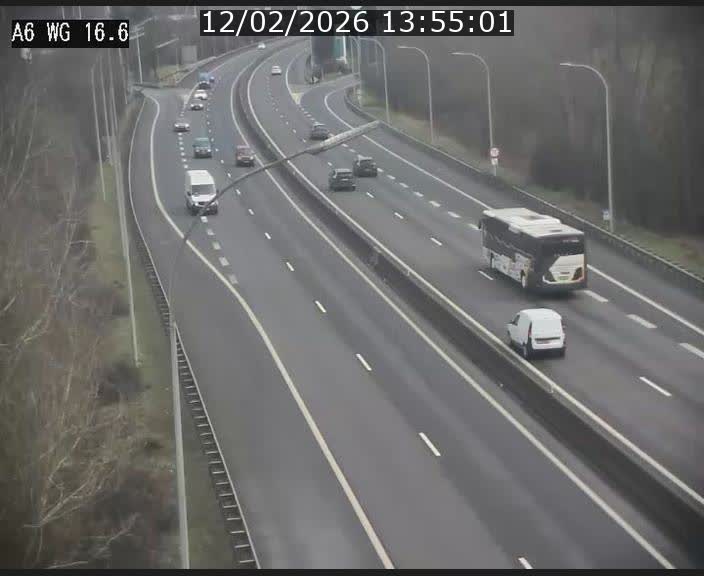 Traffic live webcam Luxembourg Aire de Capellen - A6 - BK 16.6 - direction Luxembourg/France/Allemagne
