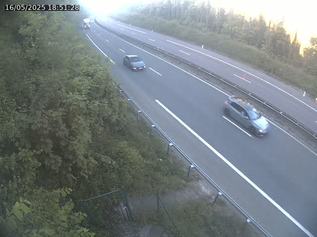 Caméra autoroute France - N52, Crusnes vers Belgique, Luxembourg