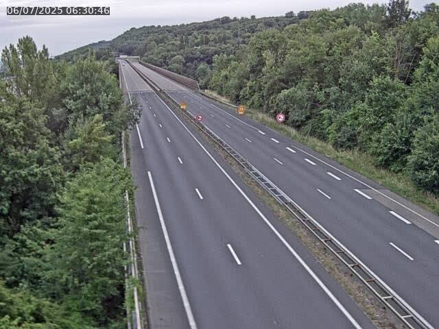 Caméra autoroute France - A30, Hayange direction Metz