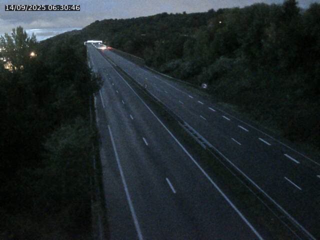 Caméra autoroute France - A30, Hayange direction Metz