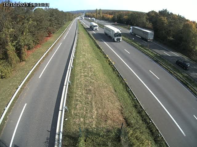 Caméra autoroute France - A31, Velaine-en-Haye direction Nancy