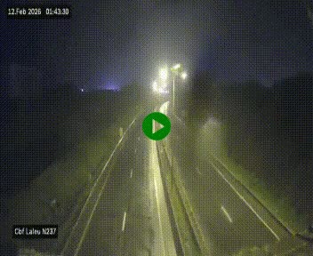 Webcam située à la Rochelle, à la fin de la N237 avant l'accès au péage du Pont de l'Île-de-Ré