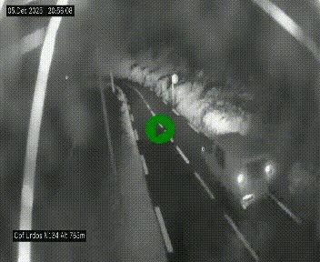 Webcam dans les Pyrénées Atlantique au niveau du col d'Urdos et du fort du Pourtalet sur la N134, en direction du Col et du tunnel du Somport, à 765 mètres d'altitude