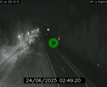 Webcam sur le périphérique de Nantes (N844) à hauteur de Porte de la Chapelle, au nord de la ville
