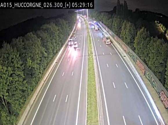 Webcam autoroute Belgique - Viaduc de Huccorgne - E42 