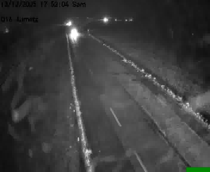 Webcam sur la D16 à Aumetz. Vue orientée vers A30