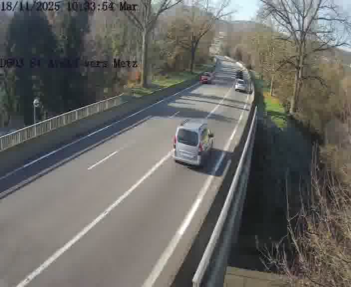 Clone of Webcam sur la D603 située à proximité de Saint-Avold. Vue orientée vers Metz