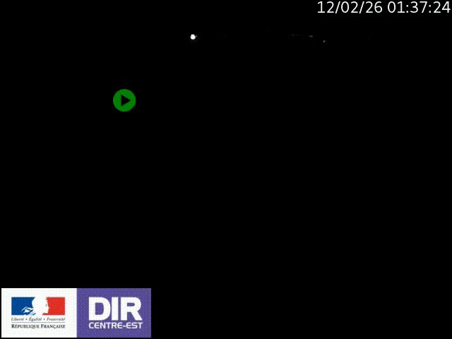 Webcam sur le contournement de Valence, sur la Nationale 7, à la jonction avec la N532, caméra orientée vers Grenoble